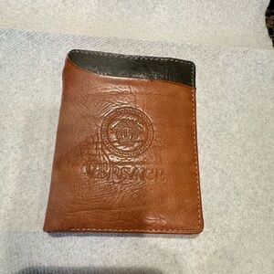 vintage Gianni Versace leather wallet